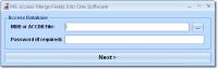 MS Access Merge Fields Into One Software 7.0 screenshot. Click to enlarge!