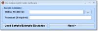 MS Access Split Fields Software 7.0 screenshot. Click to enlarge!