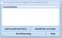 MS PowerPoint Extract Images From Presentations Software 7.0 screenshot. Click to enlarge!