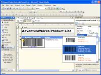 MS SQL Reporting Services Barcode .NET 7.0 screenshot. Click to enlarge!