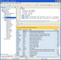MSISQL (ISQL for Microsoft SQL) 1.0 screenshot. Click to enlarge!