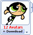 MSN Powerpuff Girls Avatar Display Pack 1.0 screenshot. Click to enlarge!