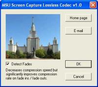 MSU Screen Capture Lossless Codec 1.2 screenshot. Click to enlarge!