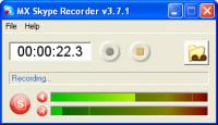MX Skype Recorder 4.1.0 screenshot. Click to enlarge!