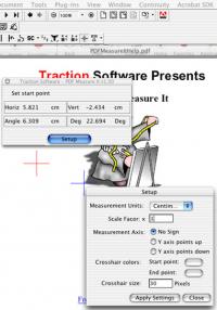Mac PDF Measure It 1.01 screenshot. Click to enlarge!