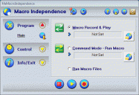 Macro Independence 20.0 screenshot. Click to enlarge!