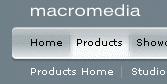 Macromedia style menu - Dreamweaver extension 3.0.2 screenshot. Click to enlarge!