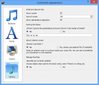 Miam Player 0.7.3 screenshot. Click to enlarge!