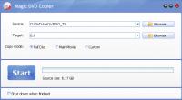 Magic DVD Copier 9.0.1 screenshot. Click to enlarge!