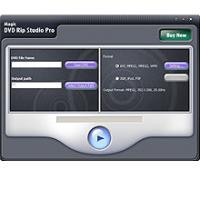 Magic DVD Rip Studio Pro 7.3.3.9 screenshot. Click to enlarge!