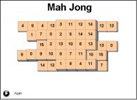 Mah Jong online puzzle 1 screenshot. Click to enlarge!