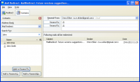 Mail Redirect for Thunderbird 0.8.5 screenshot. Click to enlarge!
