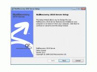 MailRecovery Server 2010.1014 screenshot. Click to enlarge!