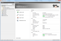 MailStore Server 9.8.2.11781 screenshot. Click to enlarge!