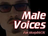 Male Voices - MorphVOX Add-on 1.3.1 screenshot. Click to enlarge!