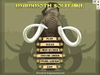 Mammoth Solitaire 1.0 screenshot. Click to enlarge!