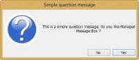 Managed Message Box 1.0 screenshot. Click to enlarge!