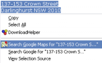 Map with Google 0.7.2 screenshot. Click to enlarge!