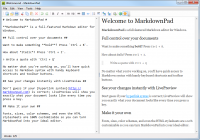 MarkdownPad 2.4.2.29969 screenshot. Click to enlarge!