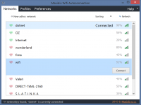 Maxidix Wifi Autoconnection 15.3.1.245 screenshot. Click to enlarge!