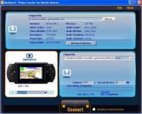 MediaCell Video Converter 2.3 screenshot. Click to enlarge!