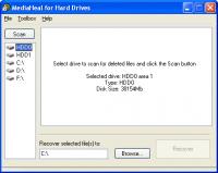 MediaHeal for Hard Drives 1.0.0910 screenshot. Click to enlarge!