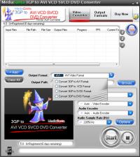 MediaSanta 3GP to AVI VCD SVCD DVD Converter 5.0 screenshot. Click to enlarge!