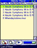 Melody Player 6.4.1 screenshot. Click to enlarge!
