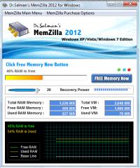MemZilla 2012A screenshot. Click to enlarge!