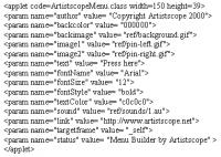 Menu Builder 1.0 screenshot. Click to enlarge!
