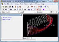 Mesh Unfolder Demo 3.01 screenshot. Click to enlarge!