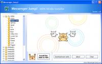 Messenger Jump! MSN Winks Installer 1.22 screenshot. Click to enlarge!
