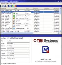 Meta Changer 1.0 screenshot. Click to enlarge!
