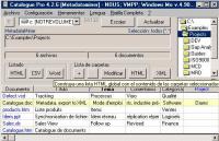 MetaDataMiner Catalogue PRO Spanish 4.2.20 screenshot. Click to enlarge!