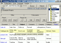Metadata Miner Catalogue PRO 4.2.6 screenshot. Click to enlarge!