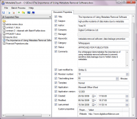 MetadataTouch 7.0 screenshot. Click to enlarge!