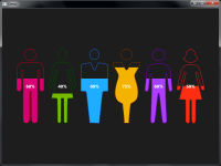 Metro Character Progress Control 1.0.0.0 screenshot. Click to enlarge!