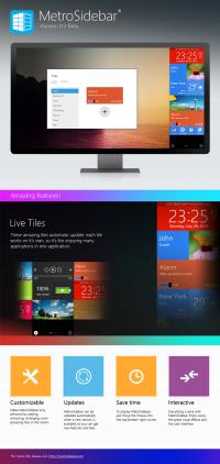 MetroSidebar 1.0.7.0 screenshot. Click to enlarge!