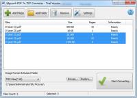 Mgosoft PDF To TIFF SDK 10.4.917 screenshot. Click to enlarge!