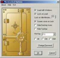 MicroLocked 1.9 screenshot. Click to enlarge!