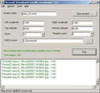 Microsoft VirtualEarth Satellite Downloader 7.892 screenshot. Click to enlarge!