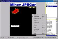 Mihov JPEGar 2.5 screenshot. Click to enlarge!