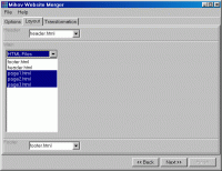 Mihov Website Merger 0.5 screenshot. Click to enlarge!