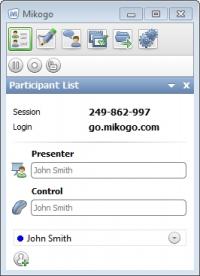 Mikogo Portable 5.0.131129 screenshot. Click to enlarge!