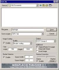 Miraplacid Printer Driver 2000/XP 1.0 screenshot. Click to enlarge!