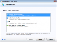 Mobile Master Copy Station 8.6.0.3609 screenshot. Click to enlarge!