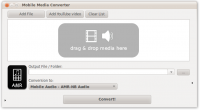 Mobile Media Converter 1.7.7 screenshot. Click to enlarge!