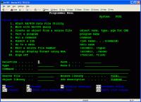 Mocha W32 TN5250 9.4 screenshot. Click to enlarge!