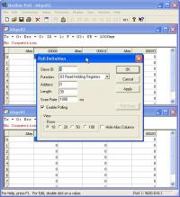 Modbus Poll 5.5.0.657 screenshot. Click to enlarge!