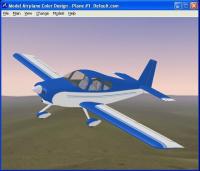 Model Airplane Color Design 2.5 screenshot. Click to enlarge!